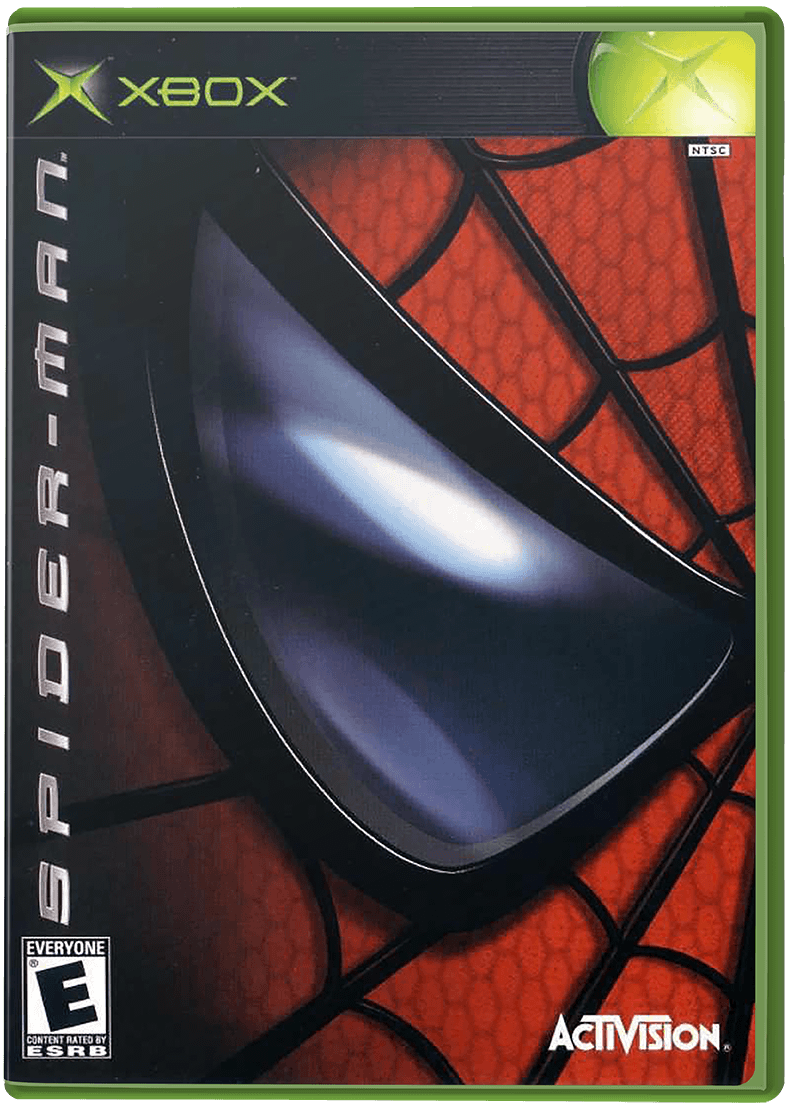 Spiderman box art for Xbox